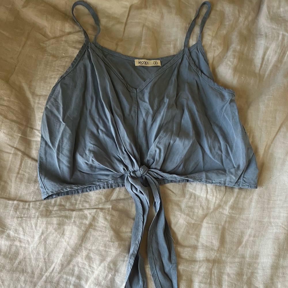 Sozy reversible cropped tank top